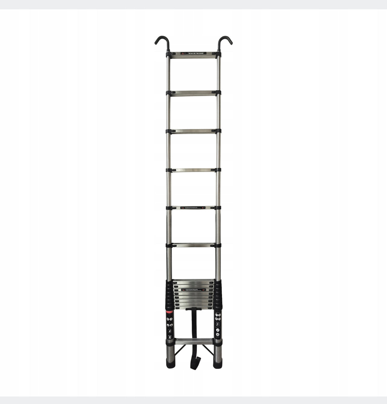 Folding Telescopic Ladder 4.4M 150kg with Hakiems