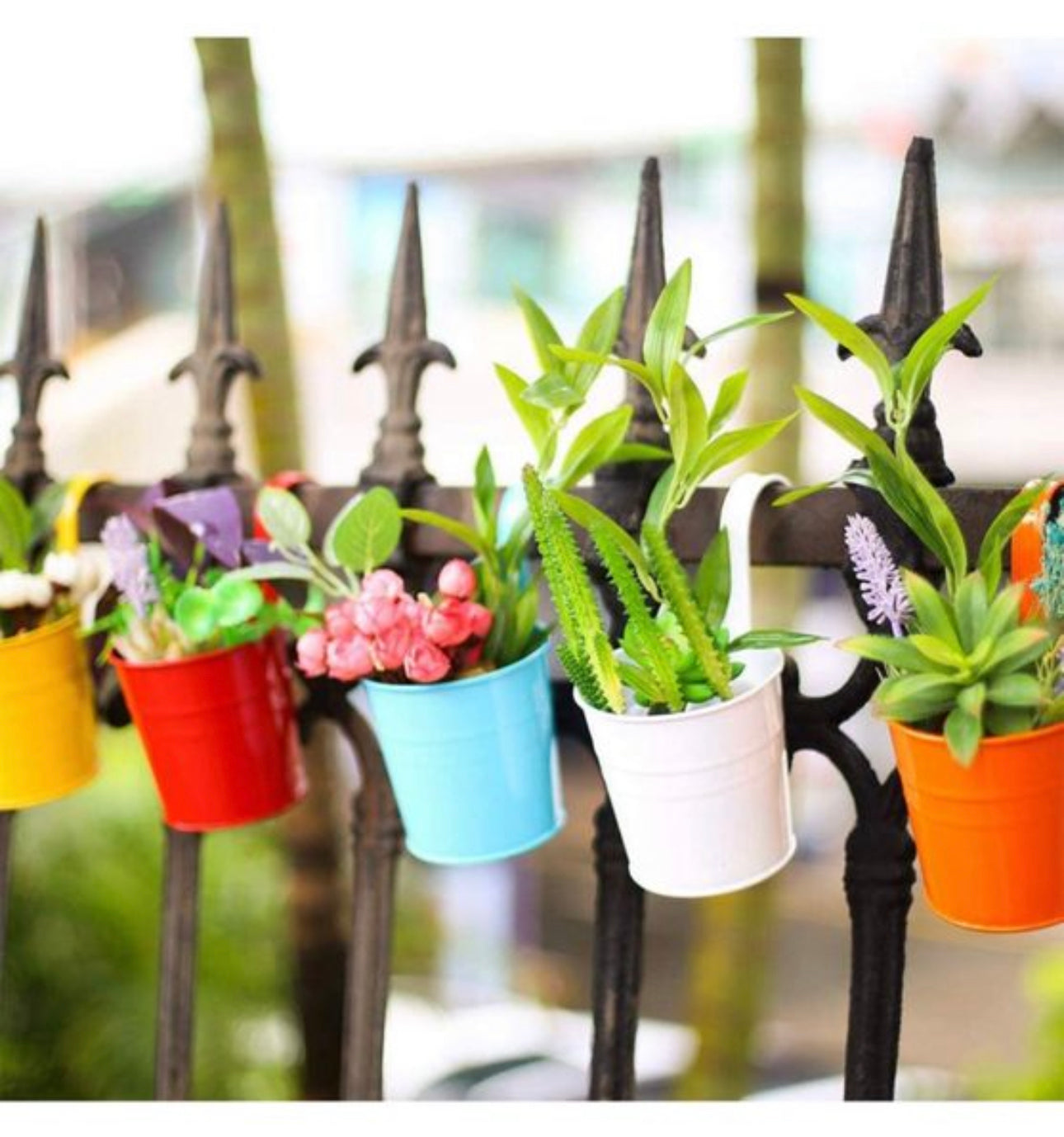 20 Pack Metal Iron Hanging Plant