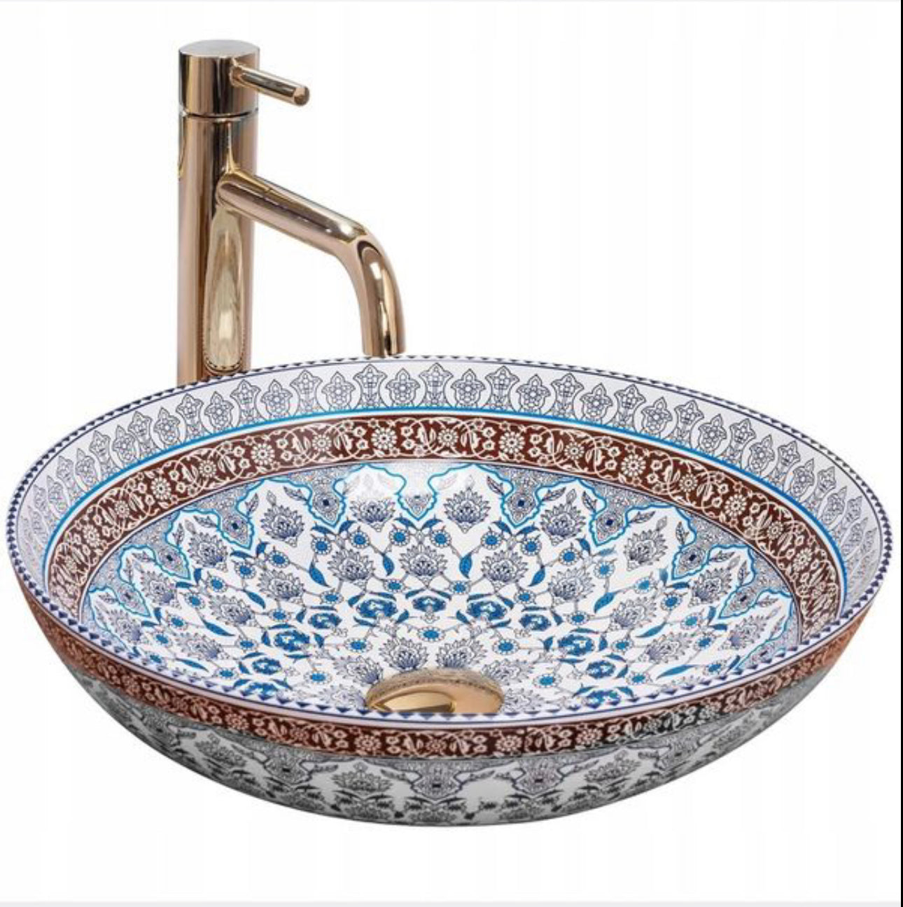 All in one washbasin+tap+plug