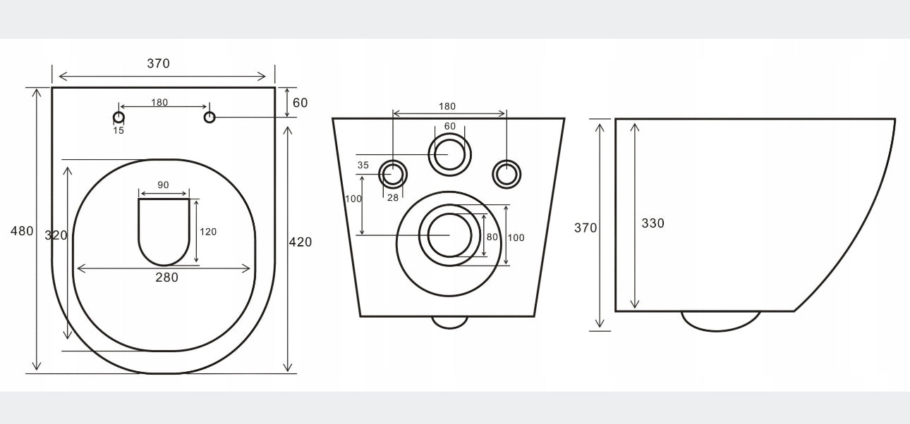 7in1 Wc Concealed Set - Geberit + Shell + button