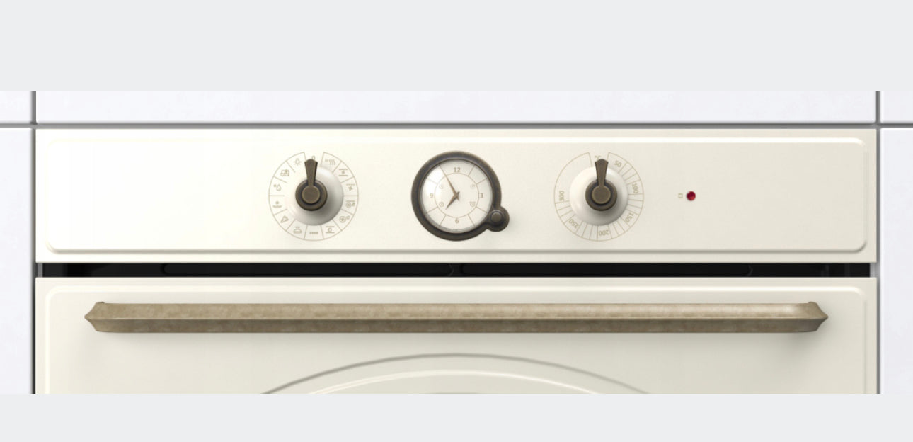 Set Oven Retro Gas Hob 60cm