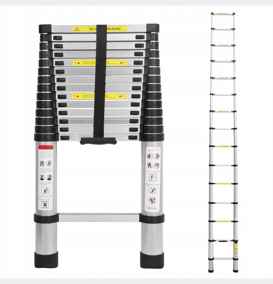 4,4m Folding TELESCOPIC LADDER Aluminum