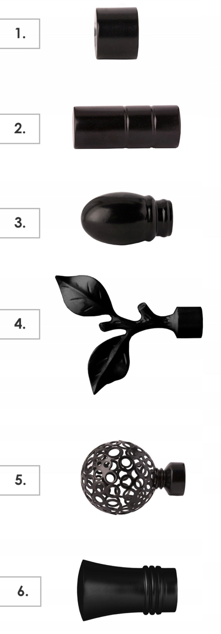 Curtain rod Double 19 mm 19 mm 240 cm