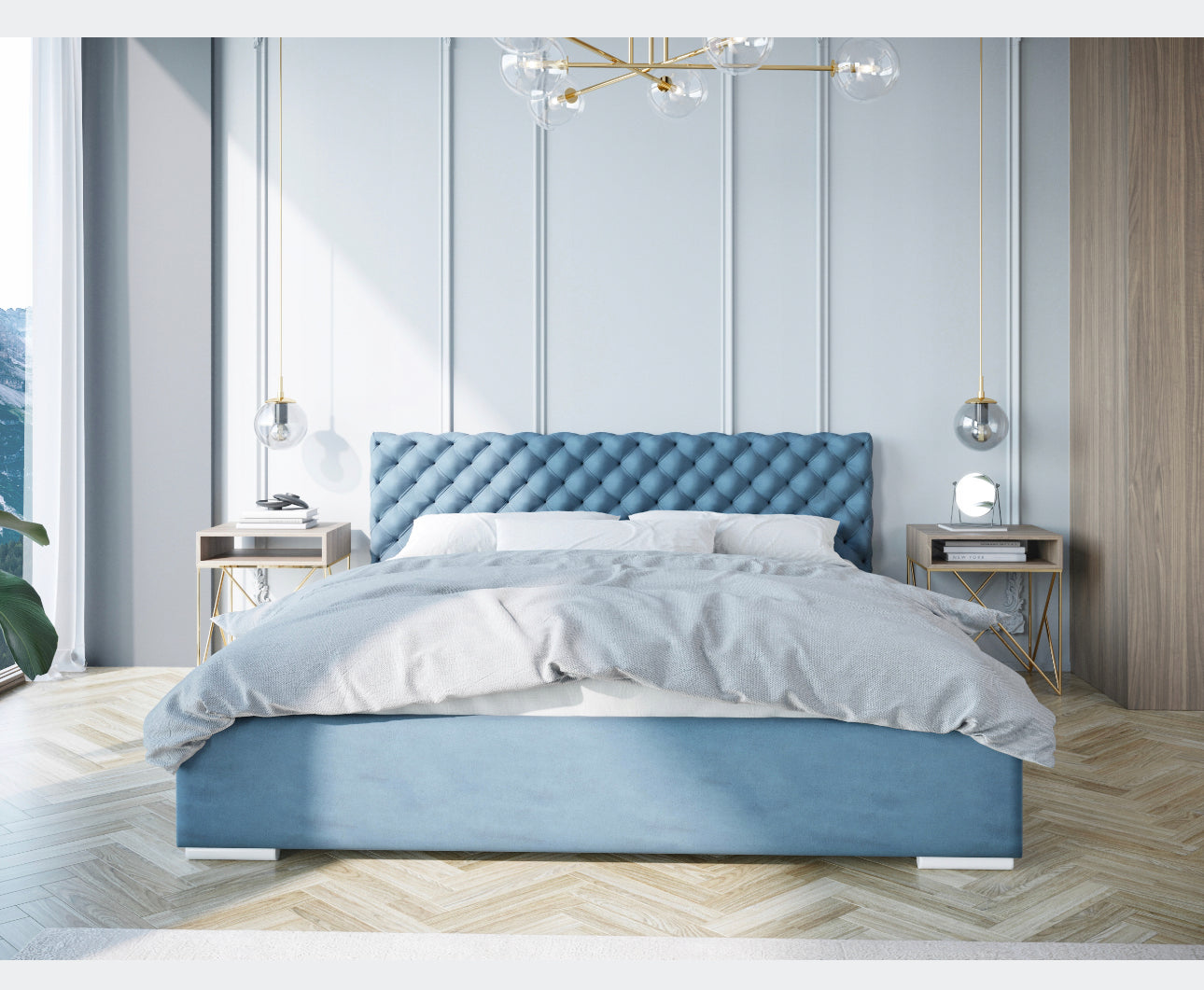 Upholstered bed 180x200 / 160x200