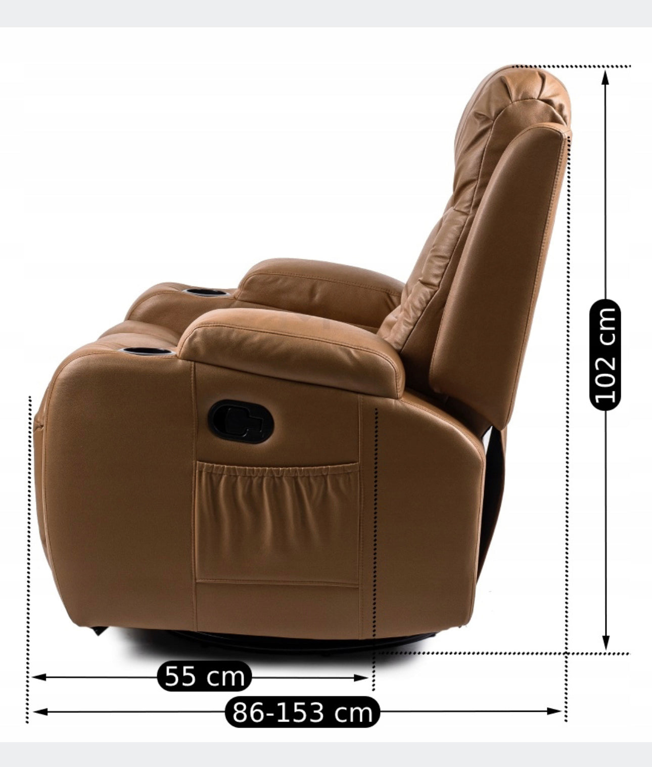 Reclining Massage Leisure Armchair