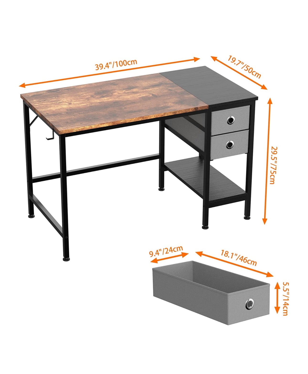 Computer Desk with drawer