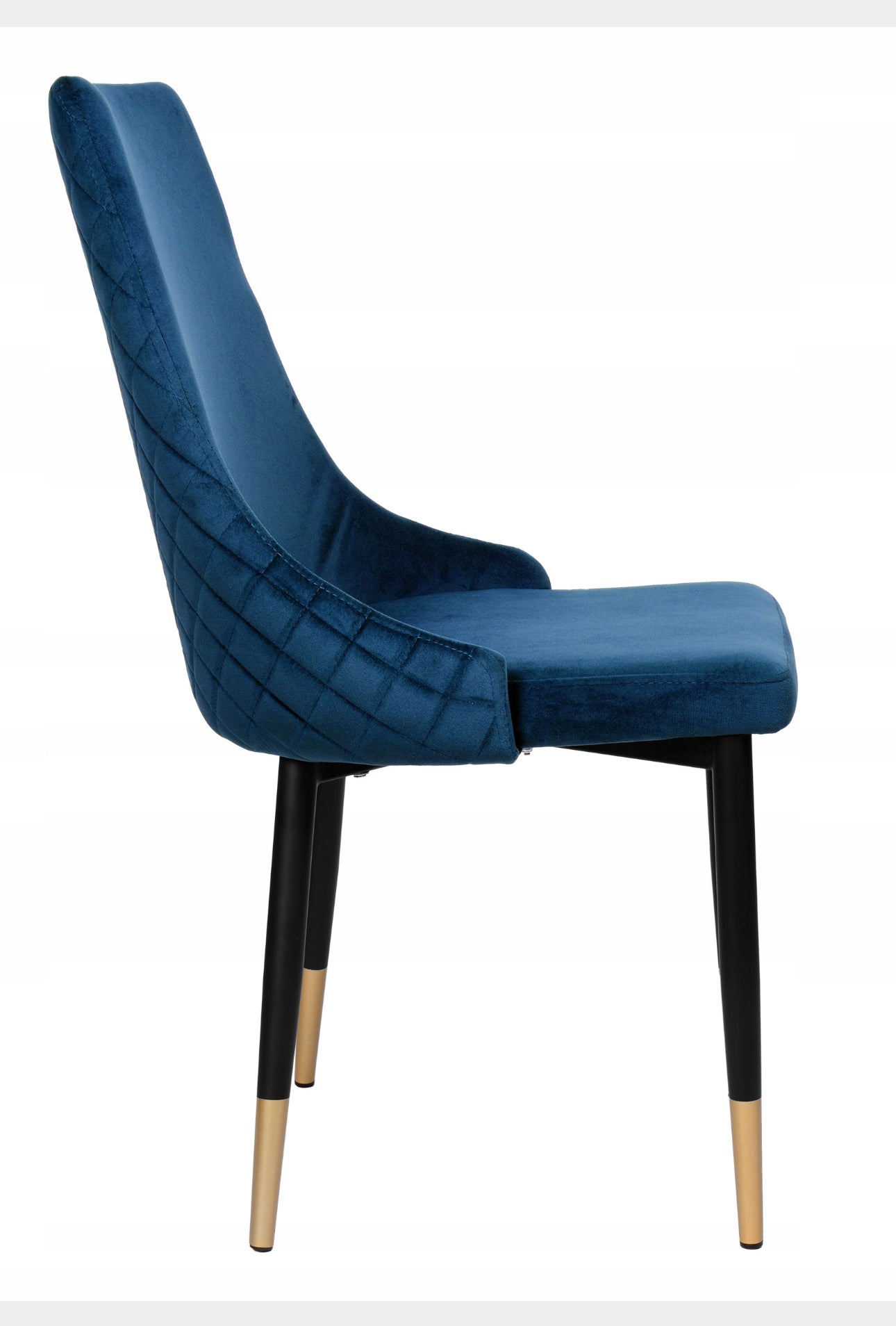 Set of 4 velvet chairs