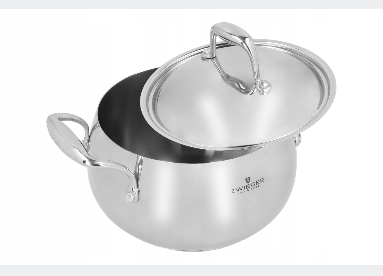 A set of luxury cooking pots  Zwieger  8 el.