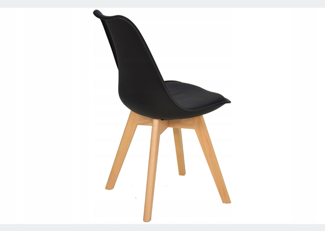 Complete table rectangular 140 x 80 cm chairs 8 pieces