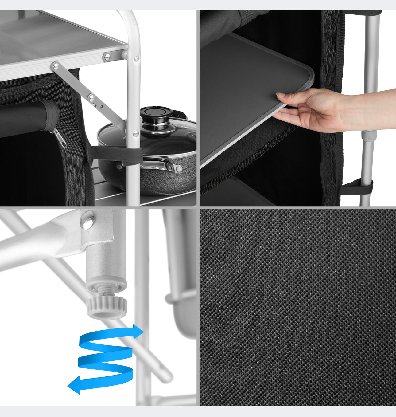 folding camping kitchen