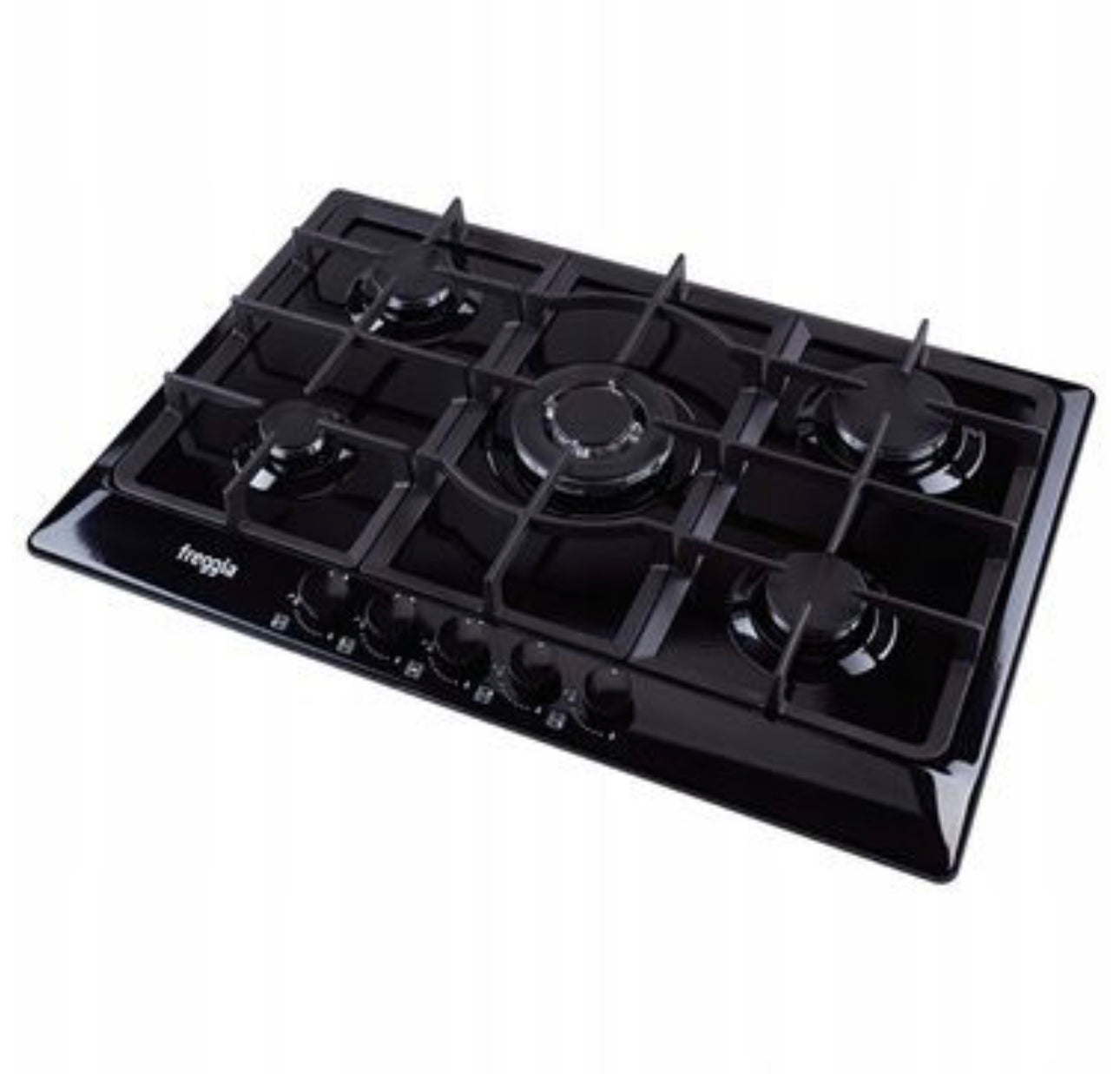 Black gas hob