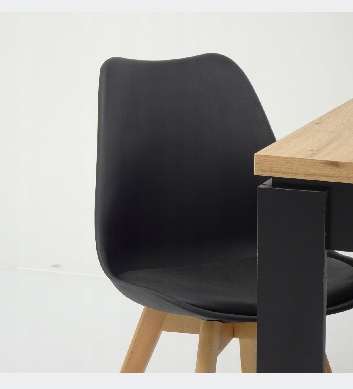 Complete table rectangular 140 x 80 cm chairs 8 pieces