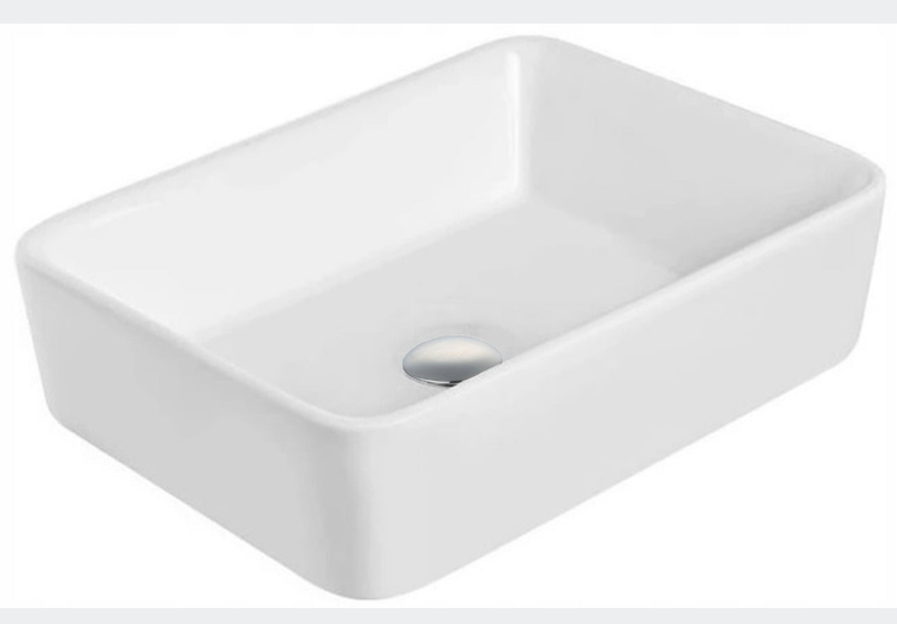 All in one set washbasin+tap+plug