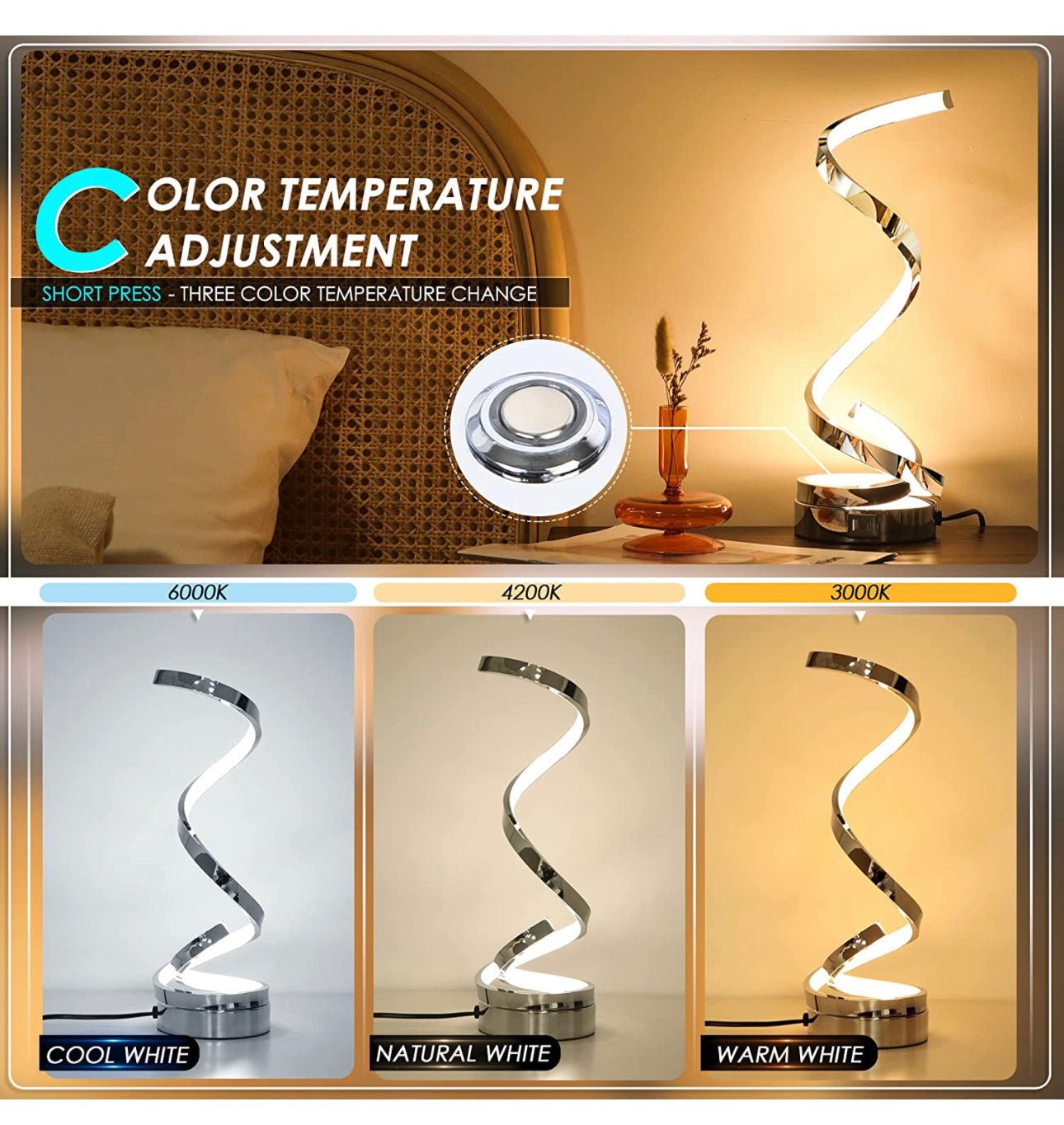 Set of 2 table lamps