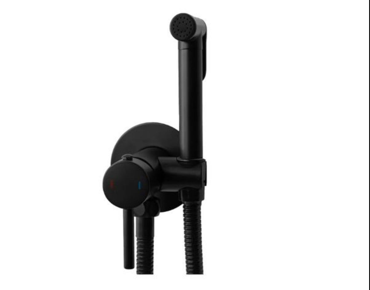 Bidet Faucet Lungo Loop Black