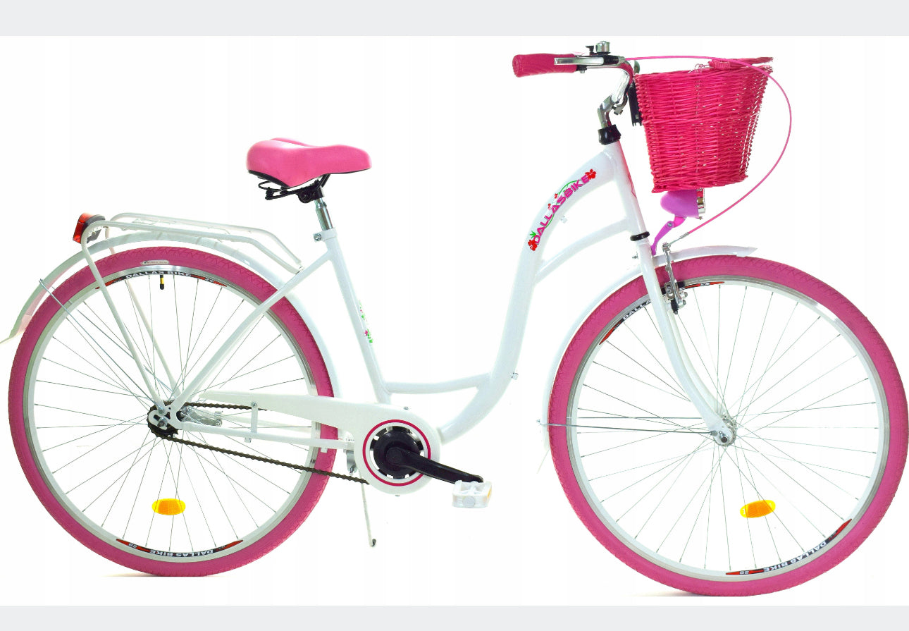 City bike  frame 18 inch 28 white