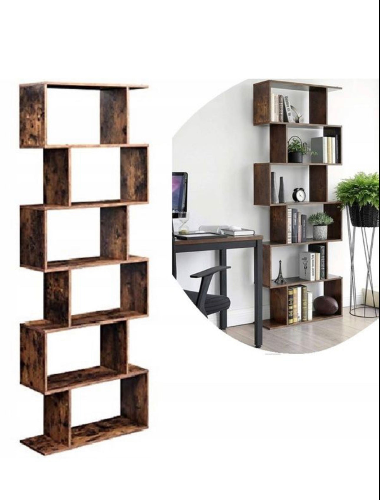 Bookcase, vintage wooden