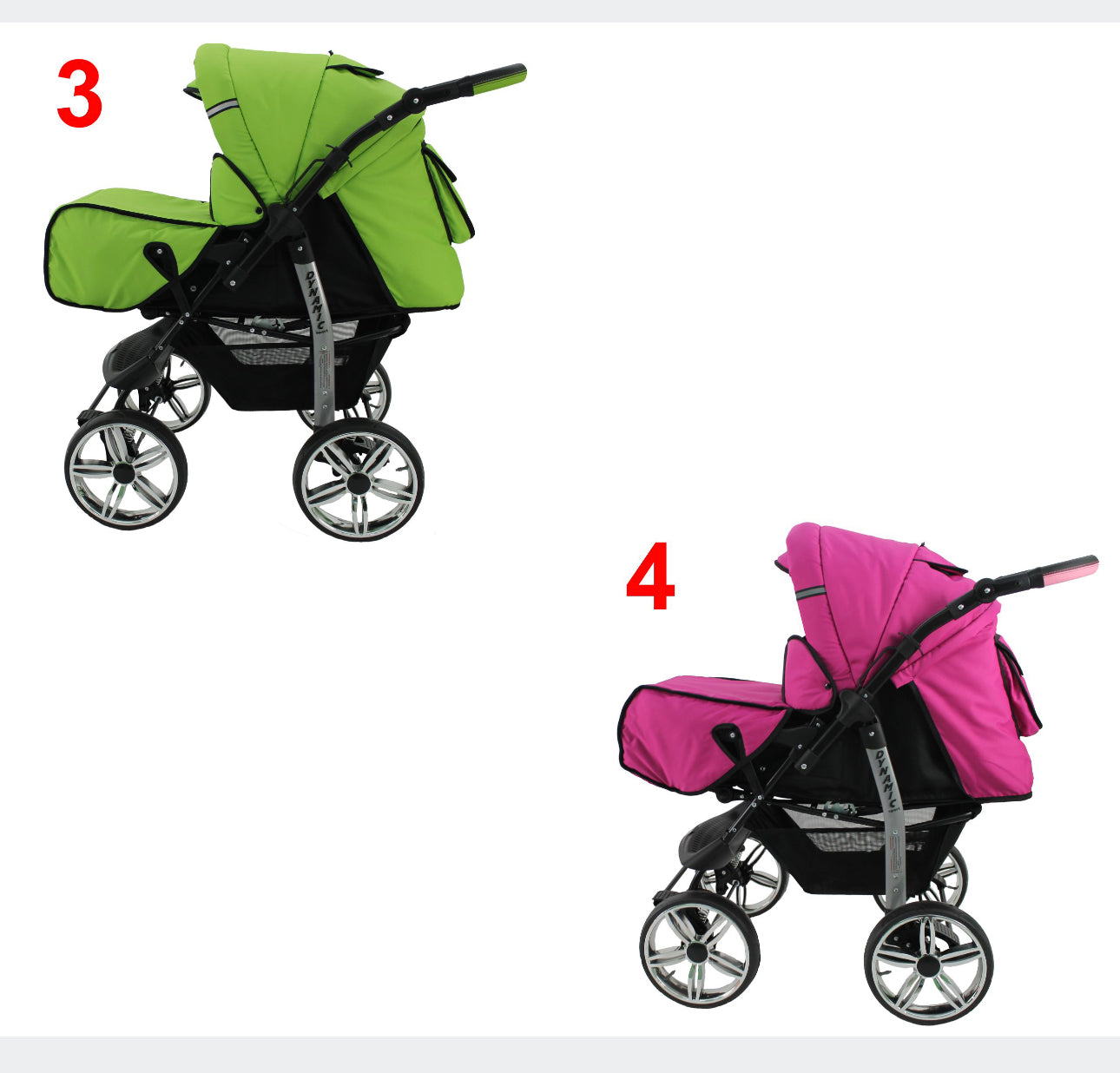 Baby stroller 3 in 1