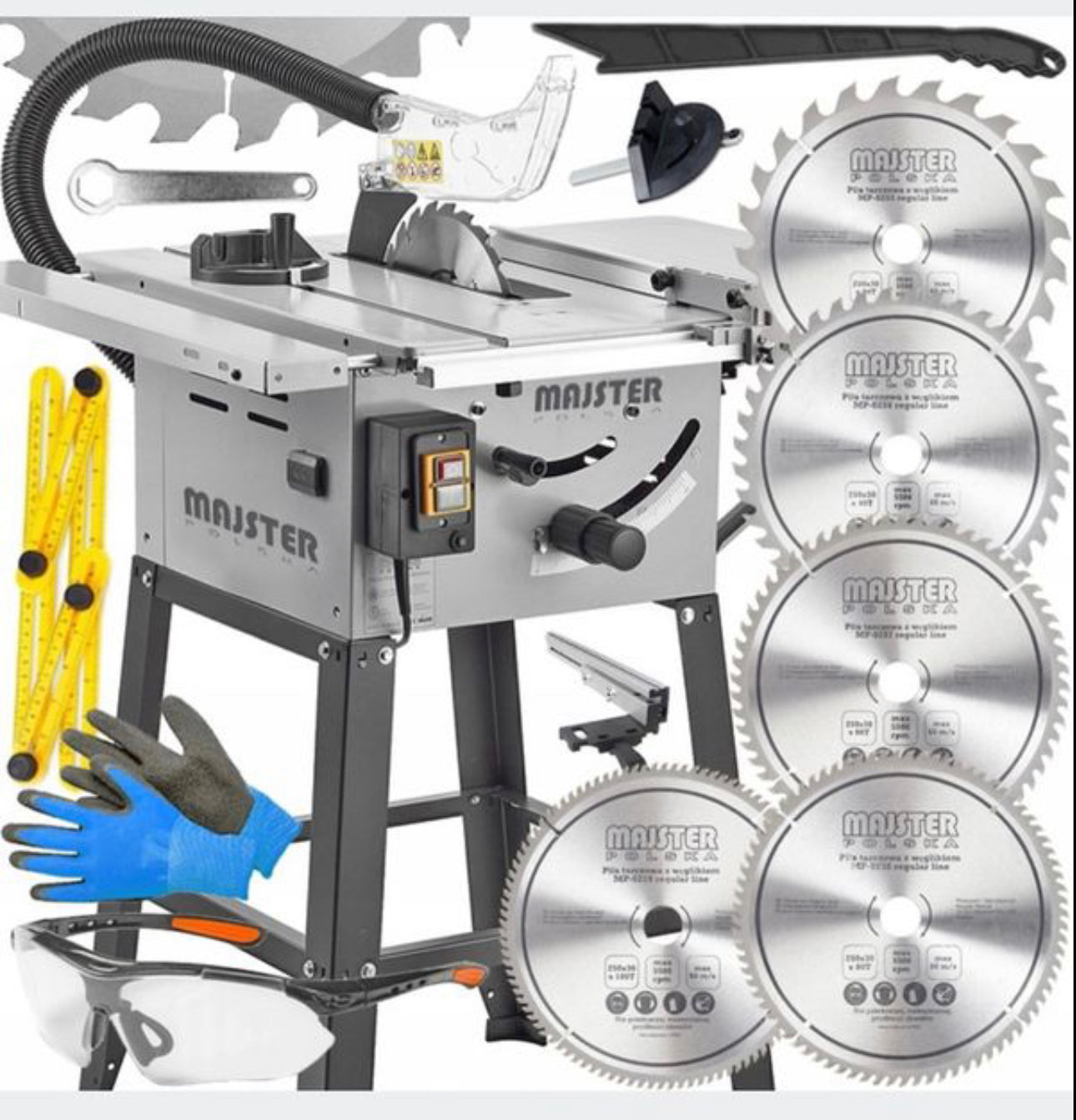Table saw + accessories