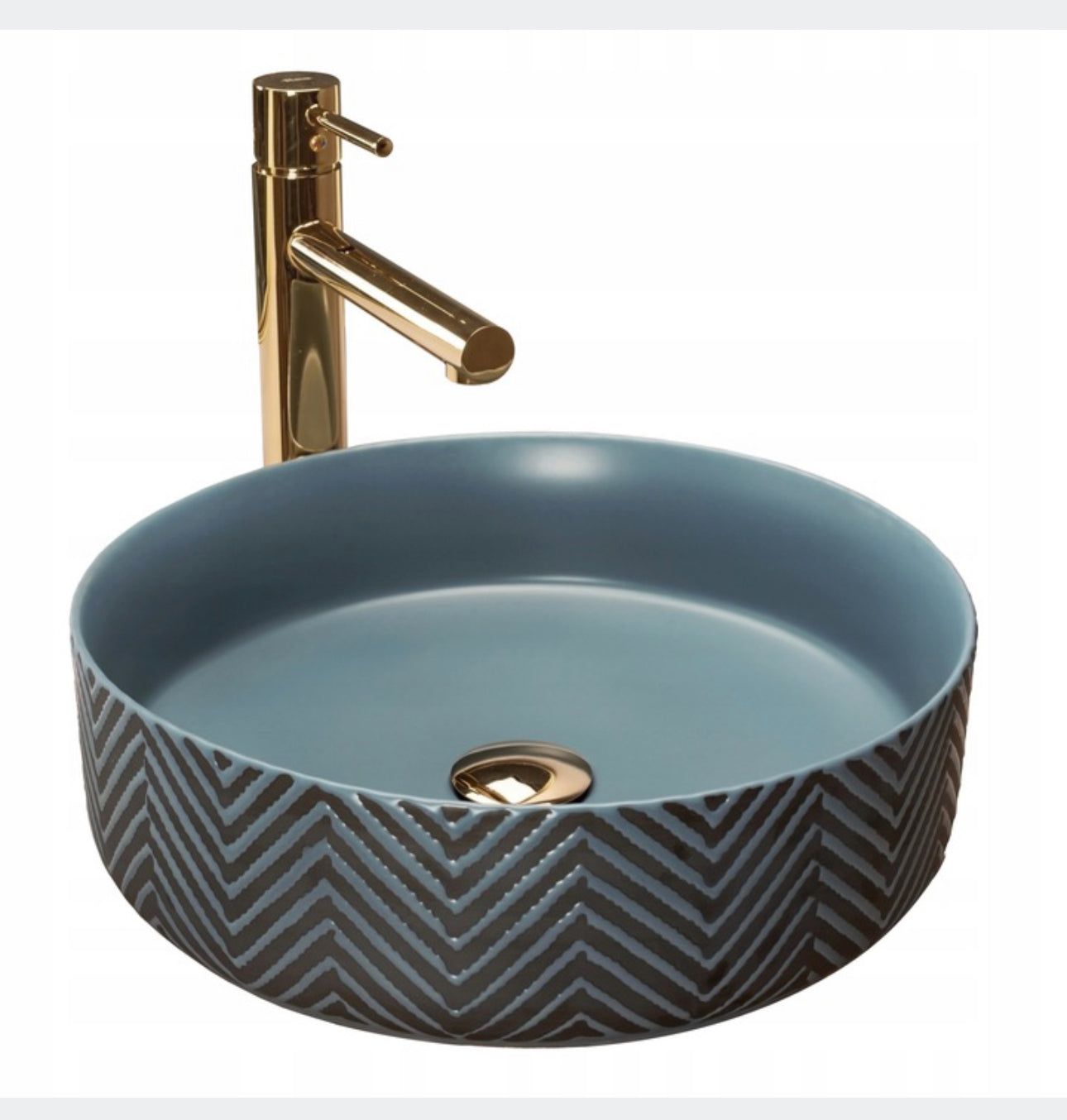 All in one washbasin+tap+plug