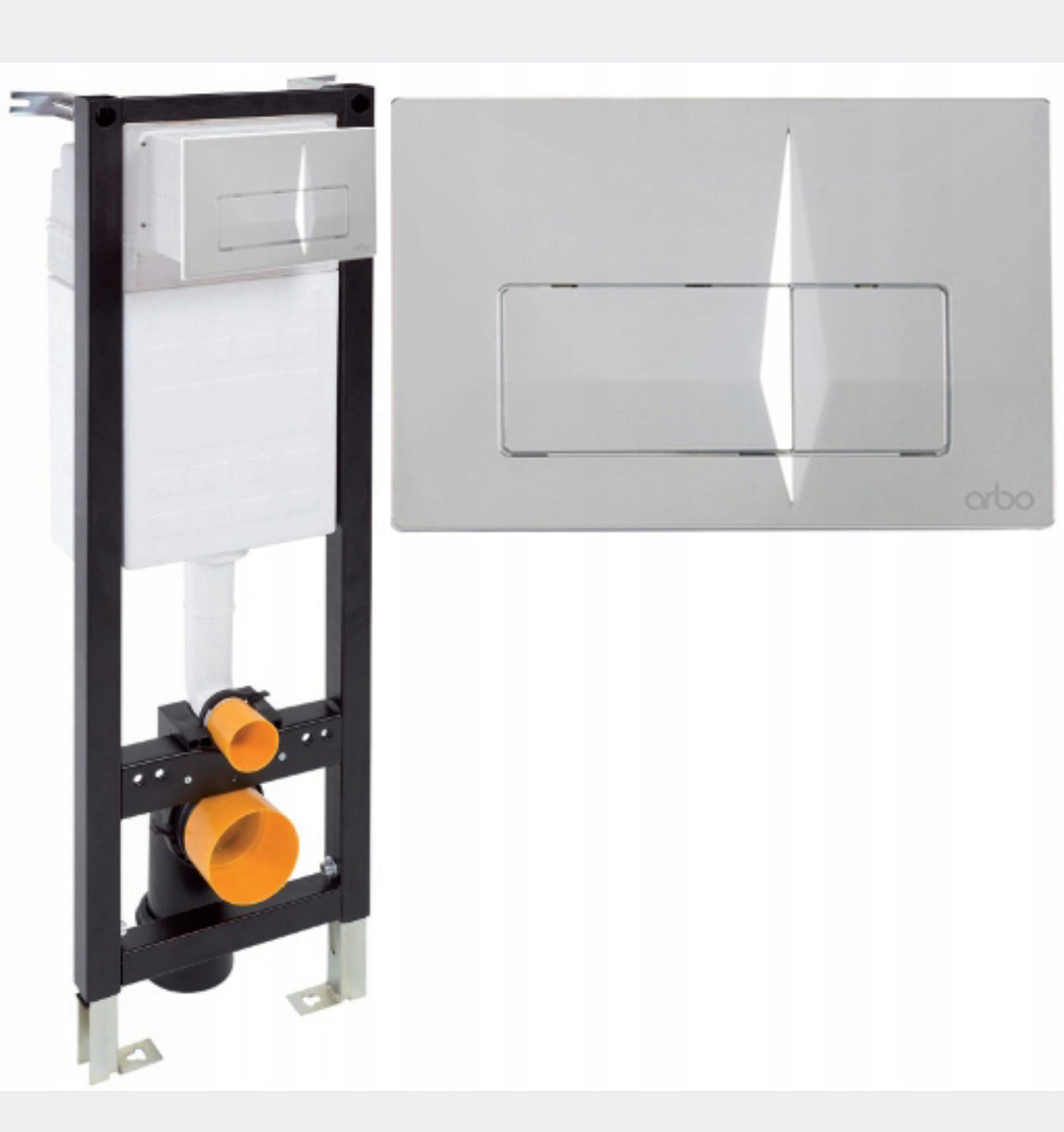 CONCEALED FRAME + SELECTION BUTTON