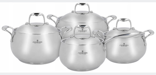 A set of luxury cooking pots  Zwieger  8 el.