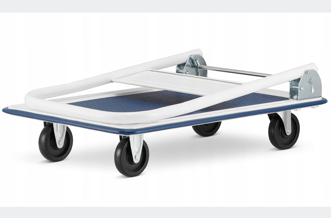 warehouse transport platform trolley