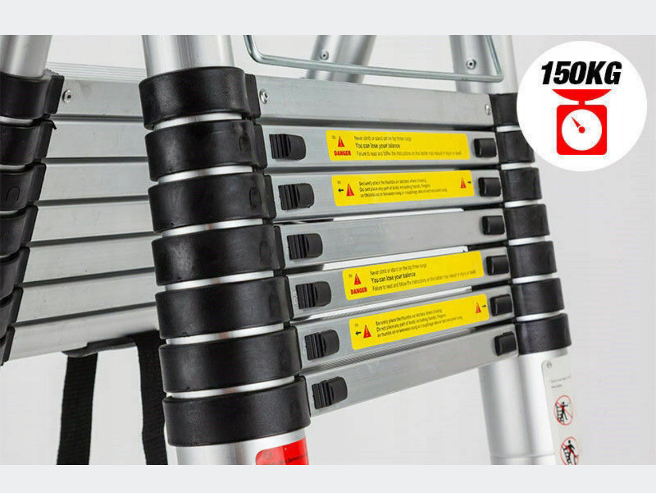 5M TELESCOPIC LADDER FOLDING ADJUSTABLE