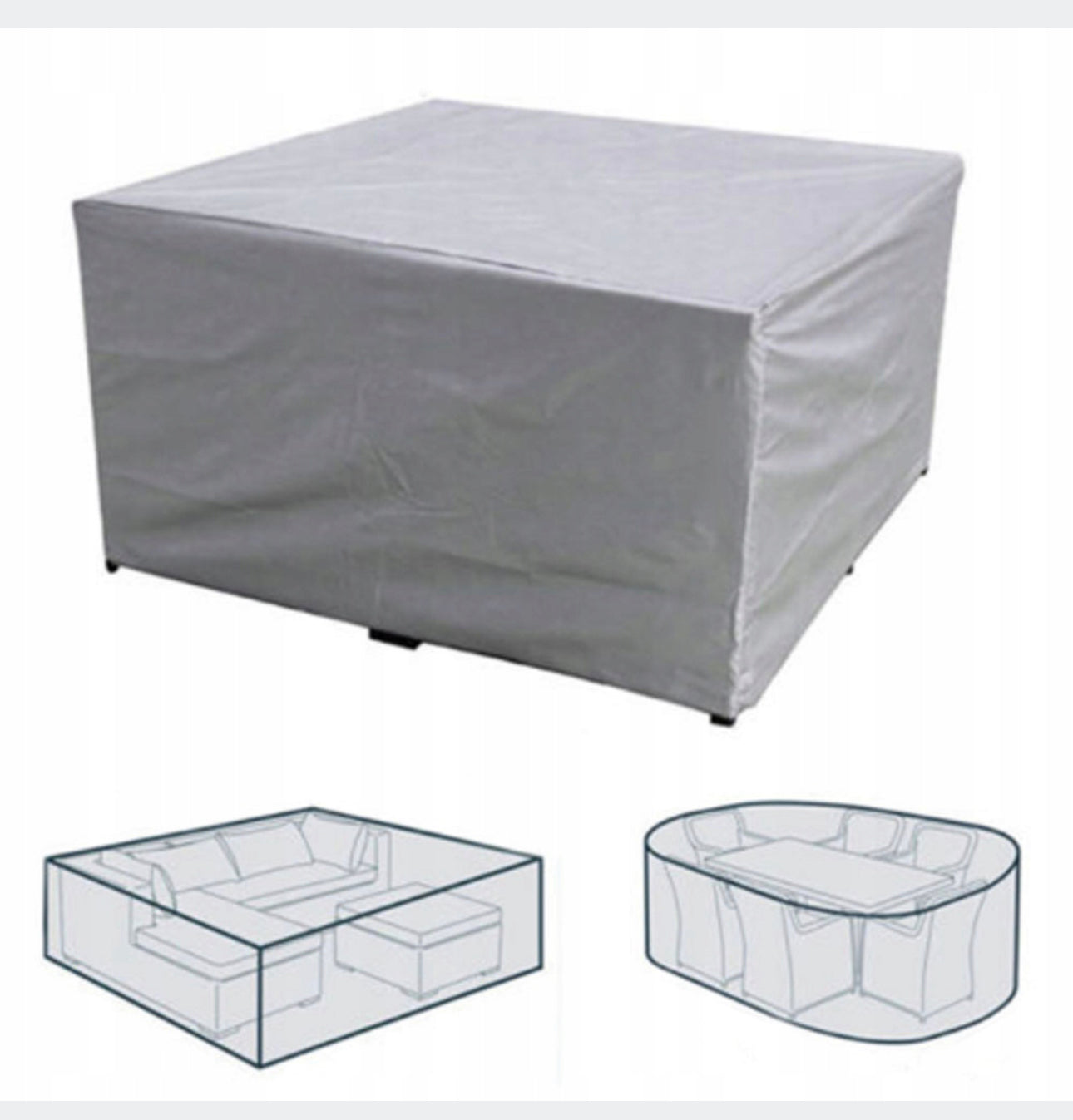 Garden cover 255 x 130 x 80 cm