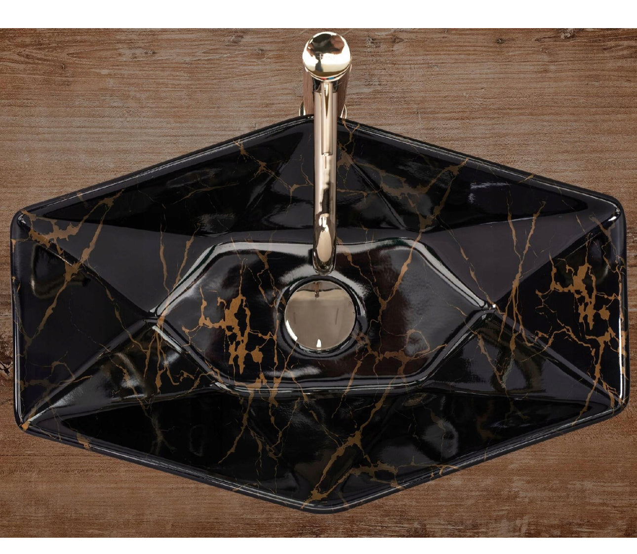 All in one set washbasin+tap+plug