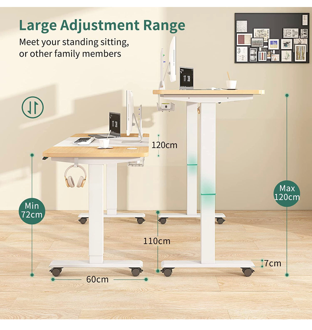 Electric Standing Desk Height
