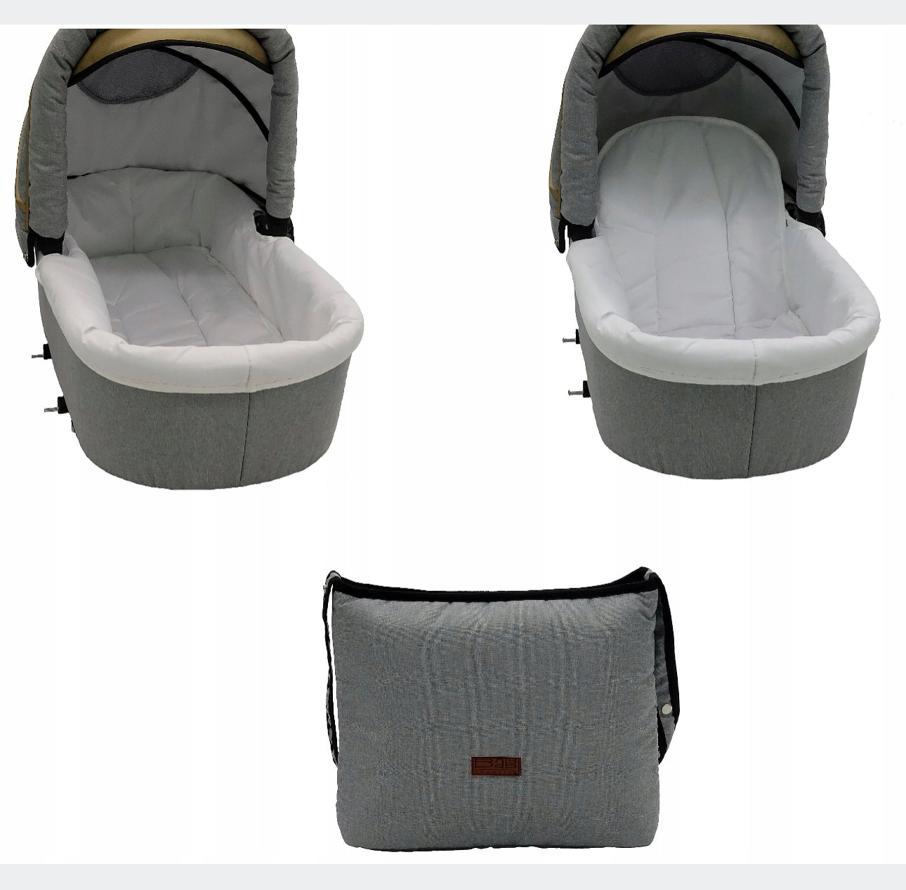 Black and gold 3in1 stroller