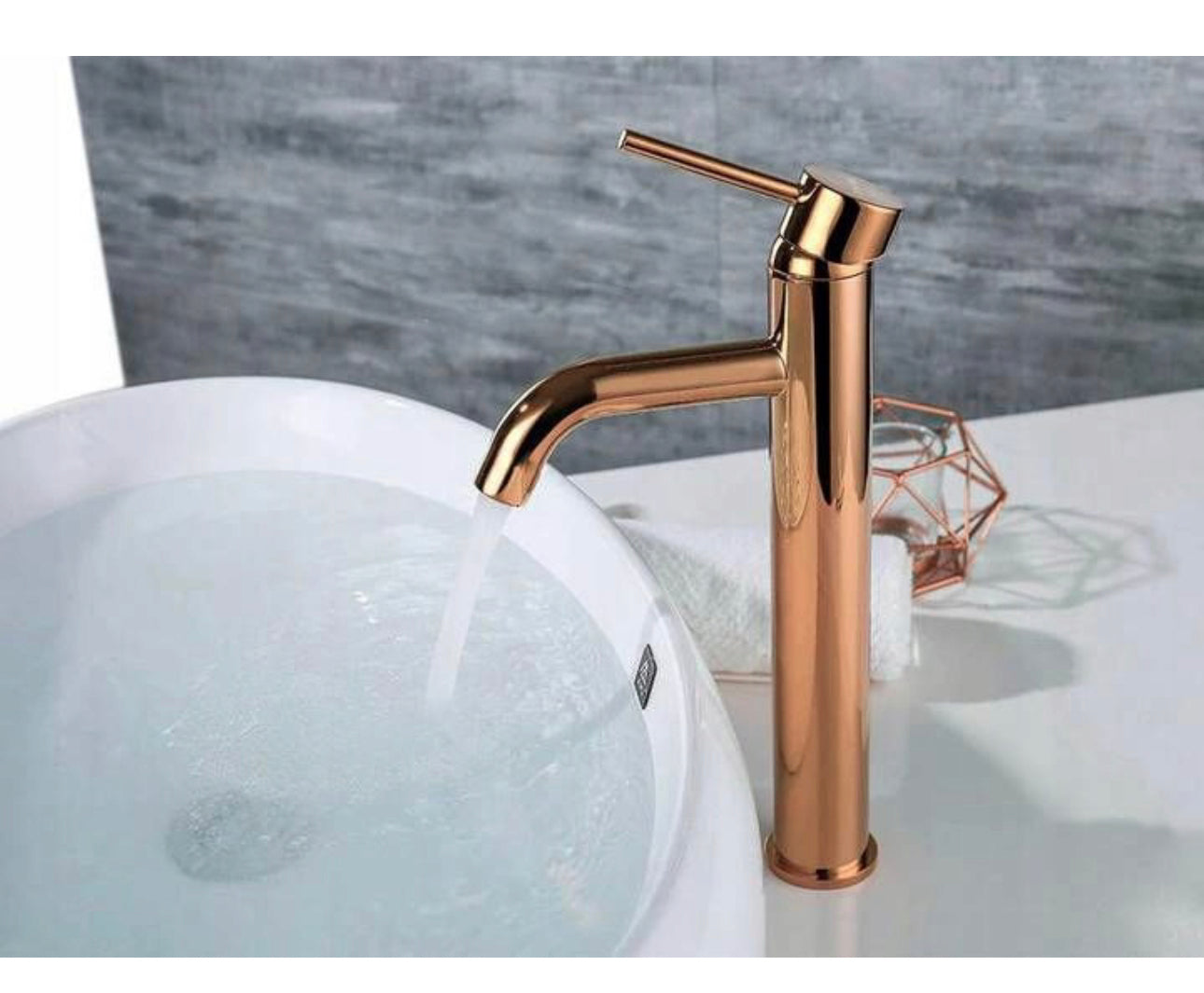 All in one washbasin+tap+plug