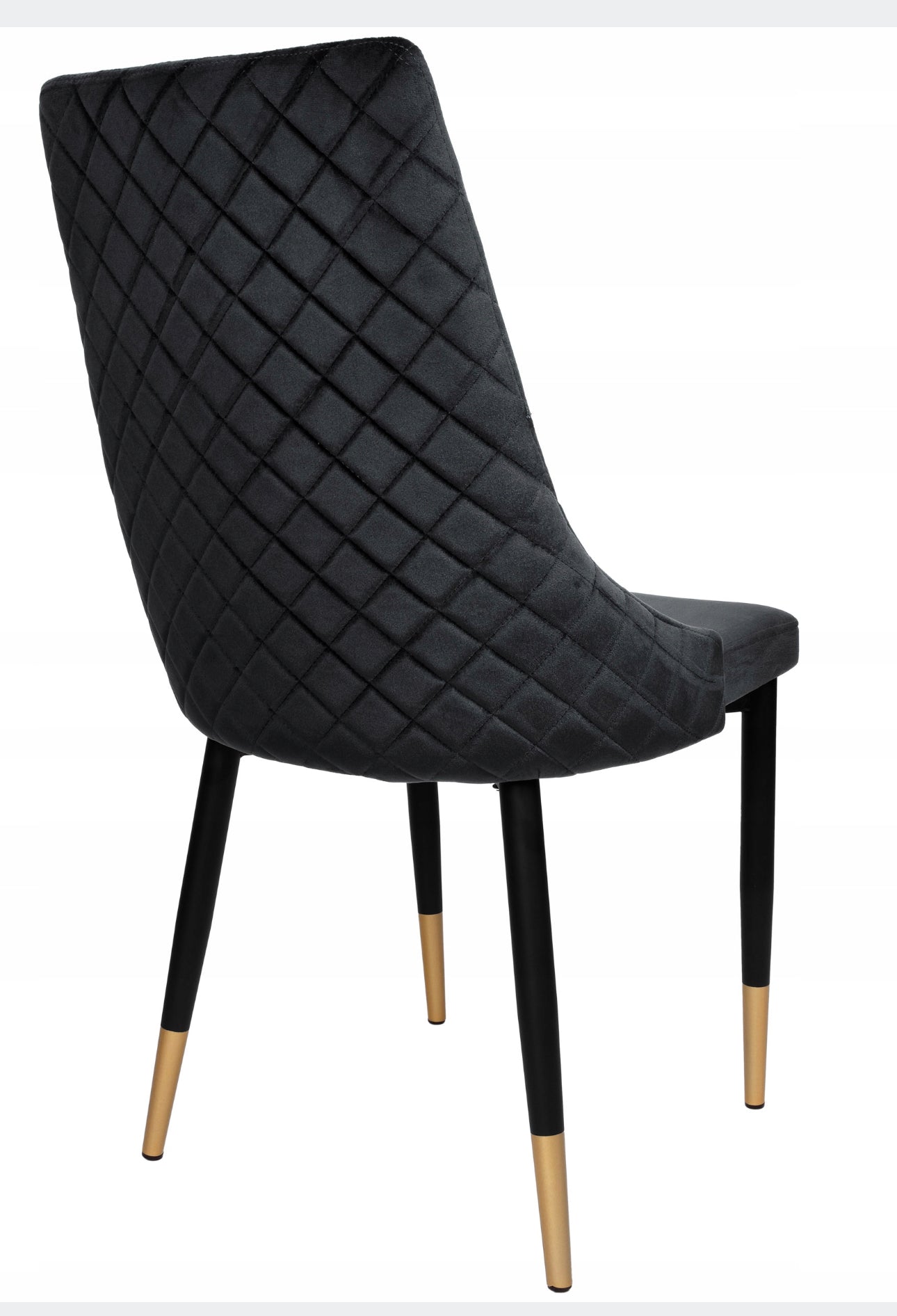 Set of 4 velvet chairs