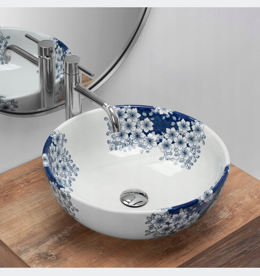 All in one set washbasin+tap+plug