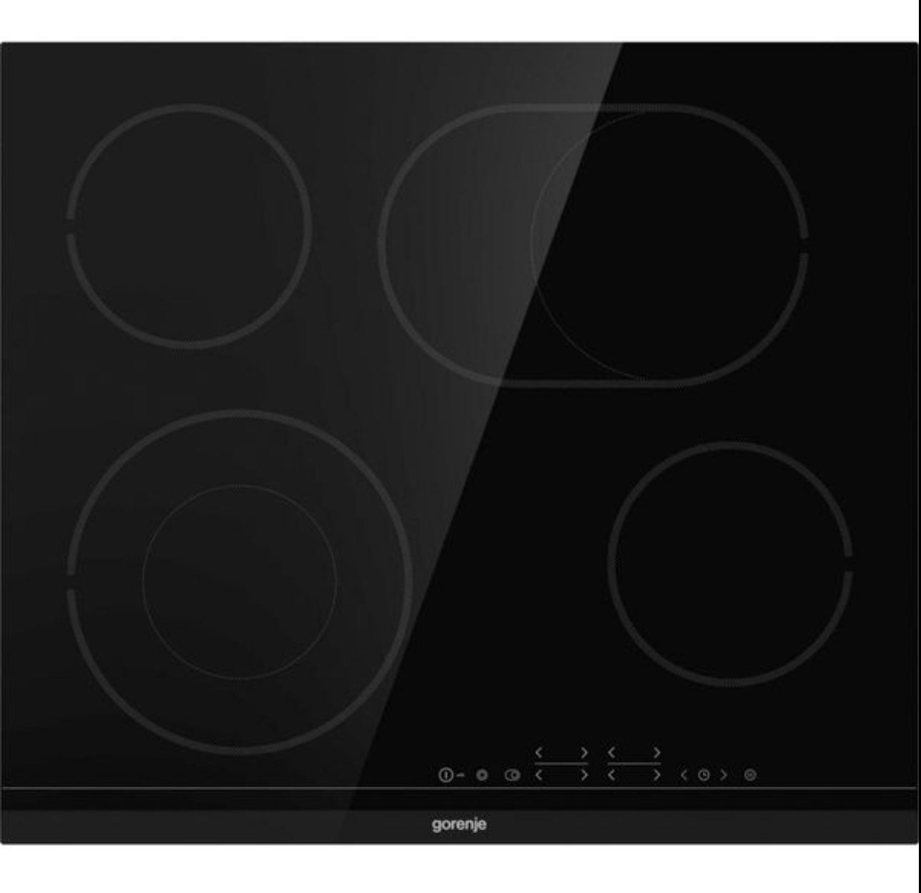 Built-in electric hob