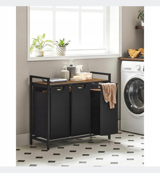 Bin freestanding for the laundry