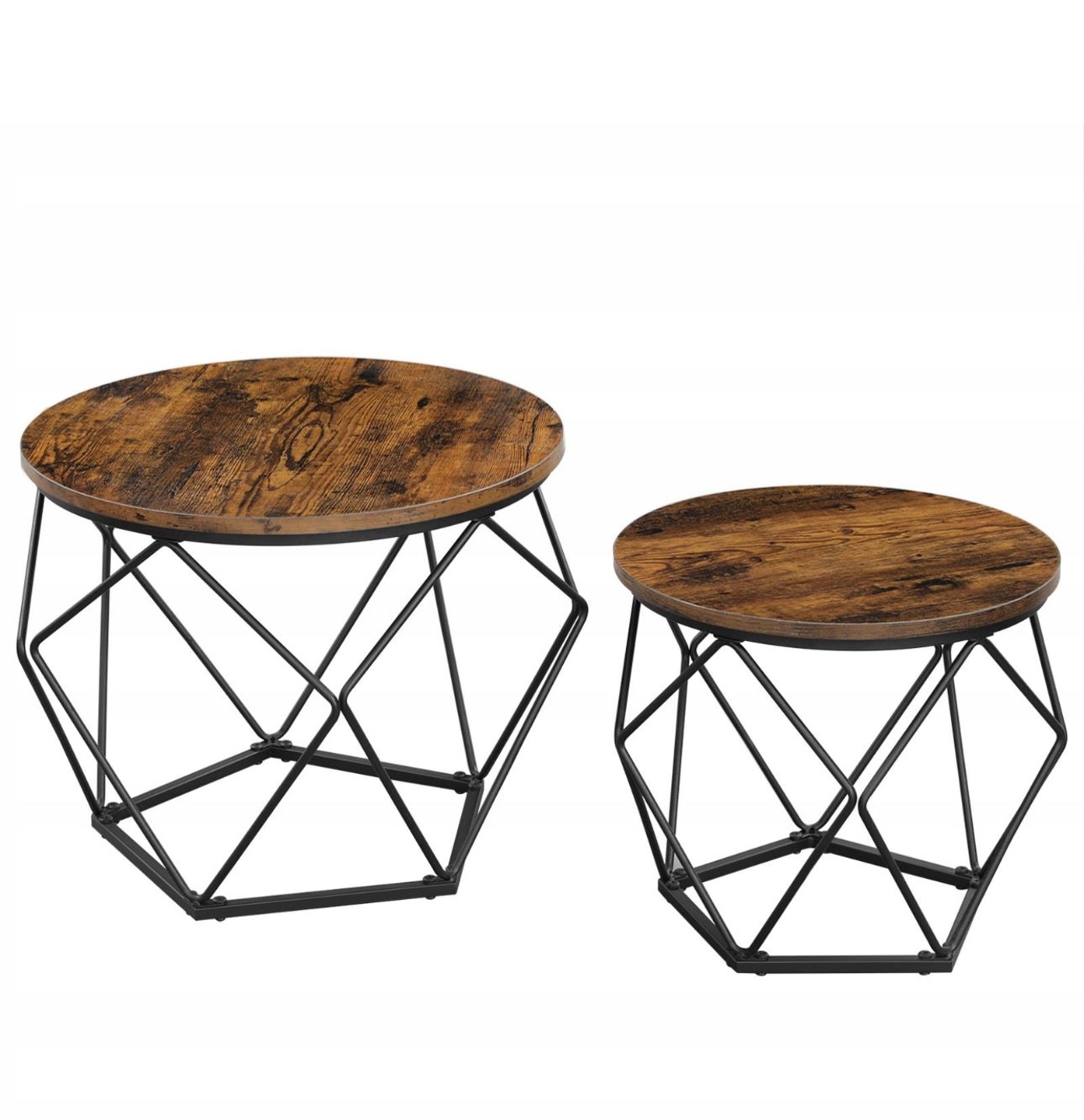 A set of 2 coffee tables