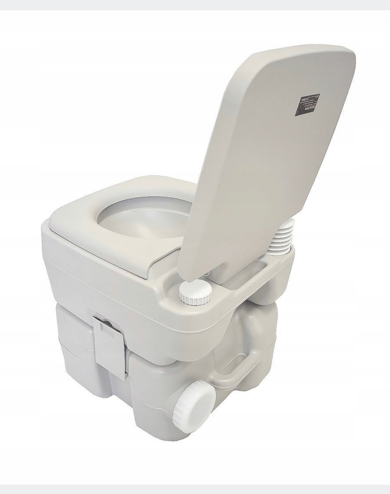 Portable Camping Toilet Grey 20+10 L
