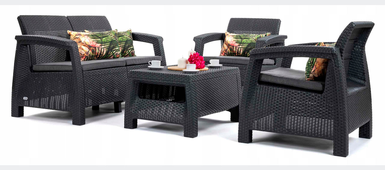 A set of garden furniture