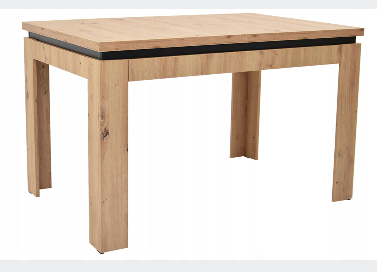 Complete table rectangular 120 x 80 cm chairs 4 pieces