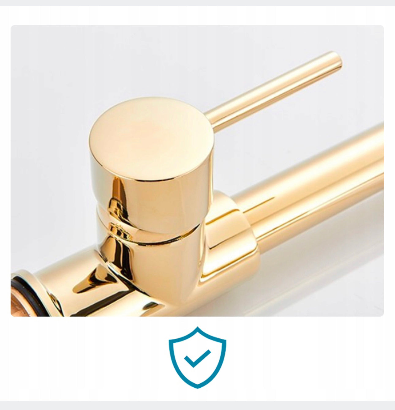 Gold Kitchen faucet