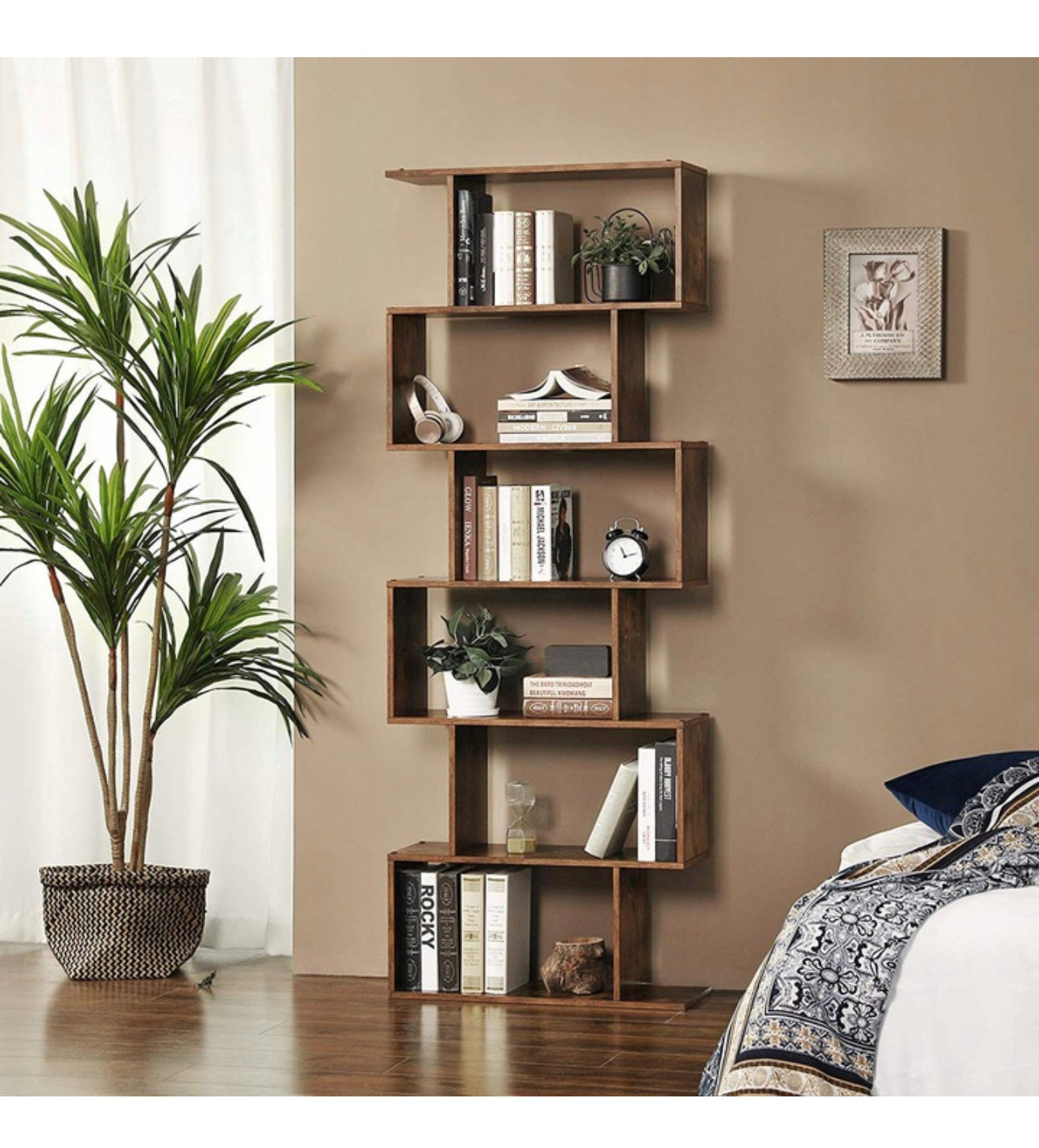 Bookcase, vintage wooden