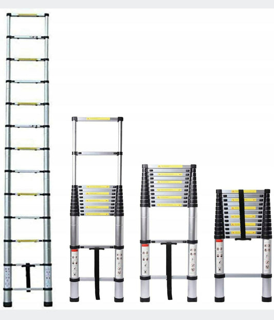 High Quality 4m Aluminum Telescopic Ladder