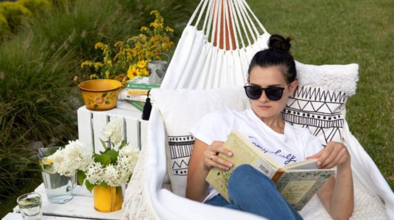 Frame+cotton Hammock Boho Premium Xxl 95x95