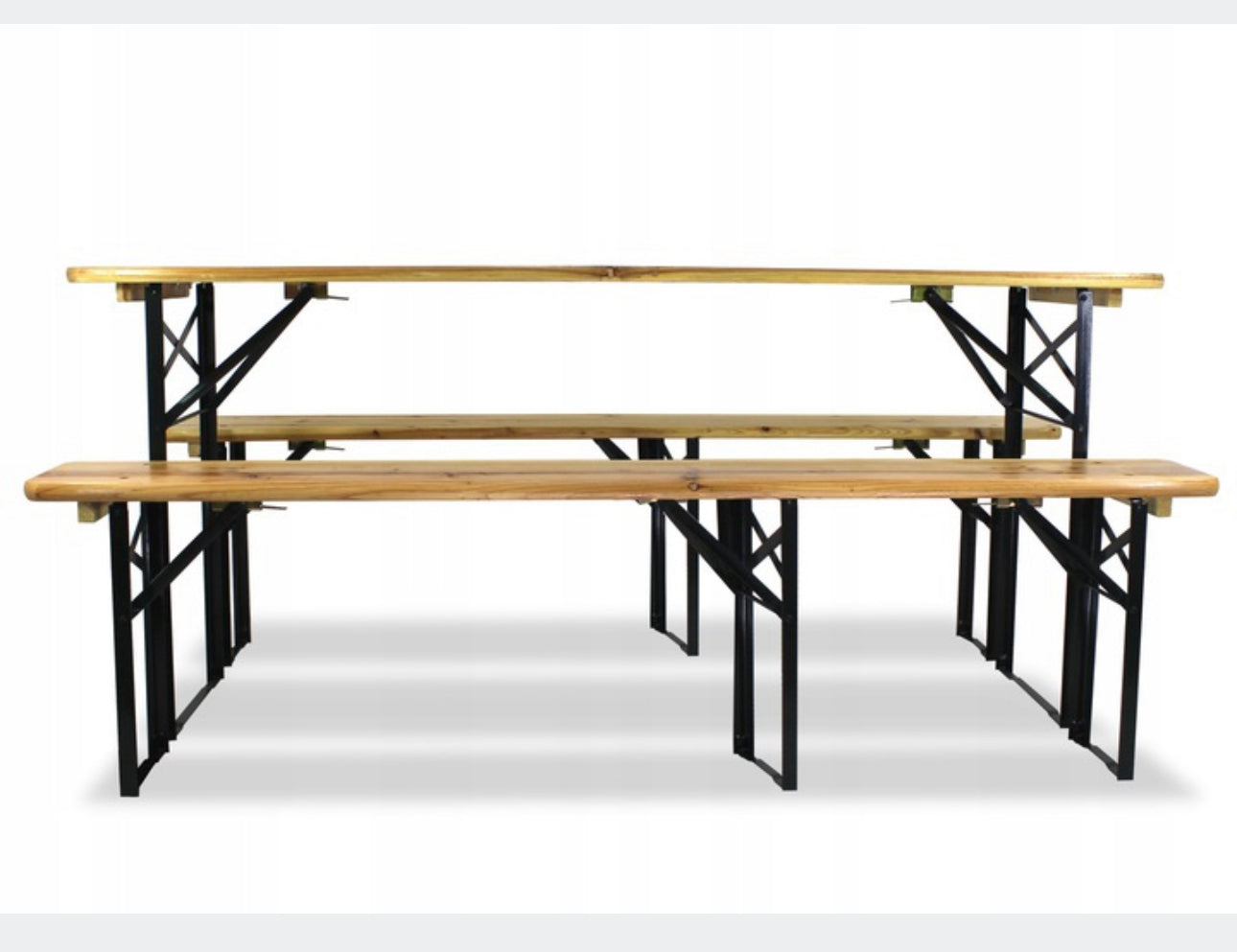 table and benches