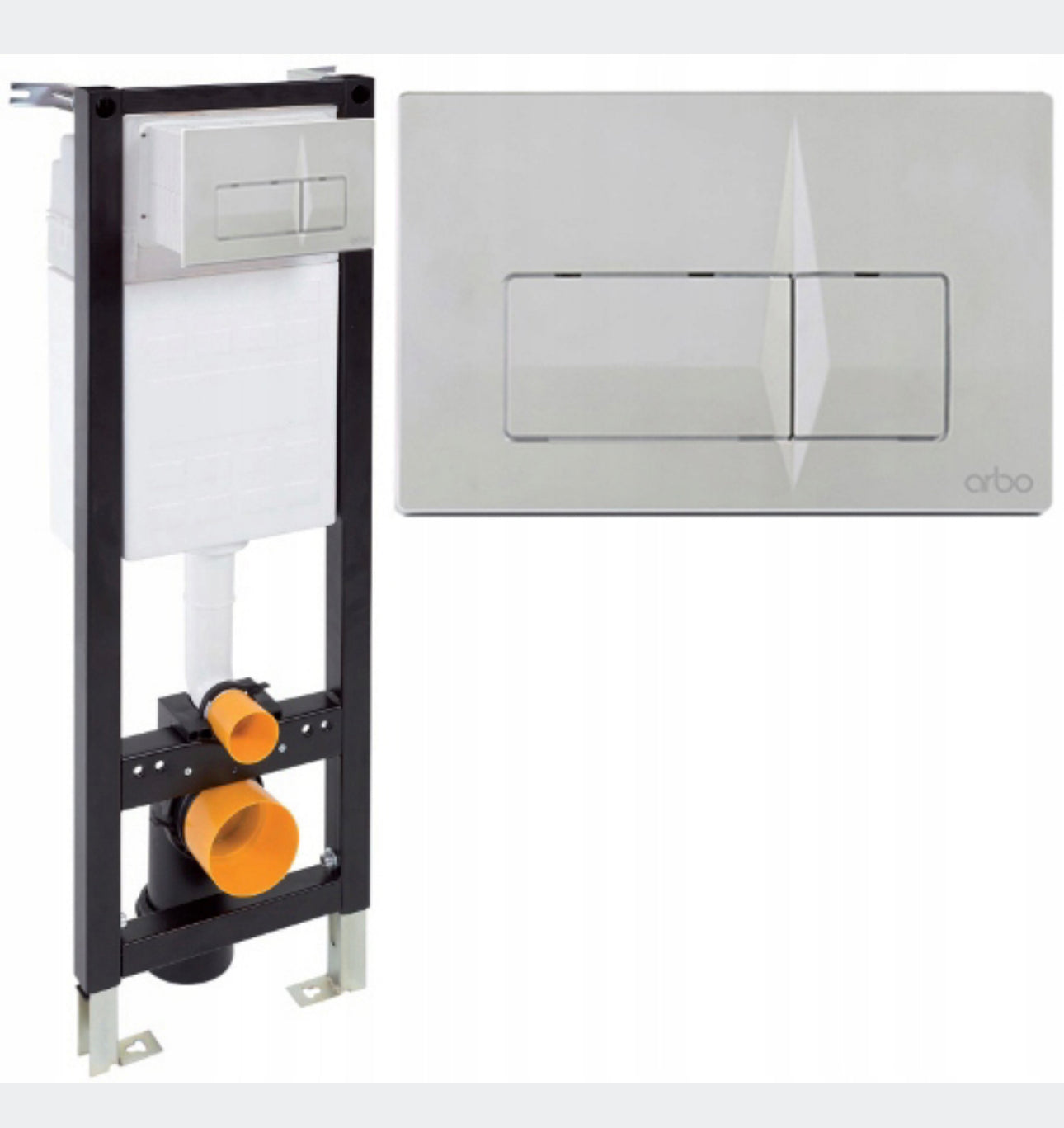 CONCEALED FRAME + SELECTION BUTTON