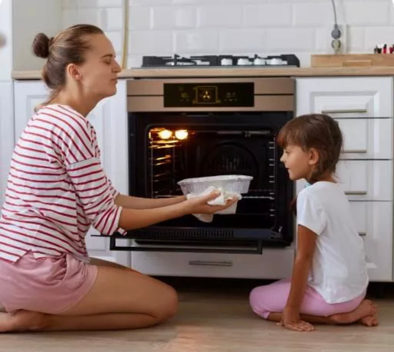 Built-in copper oven