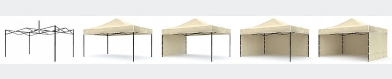 Pop Up Gazebo Tent  3 x 3 x 2m