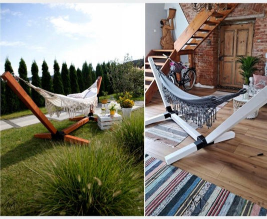 Frame+cotton Hammock Boho Premium Xxl 95x95